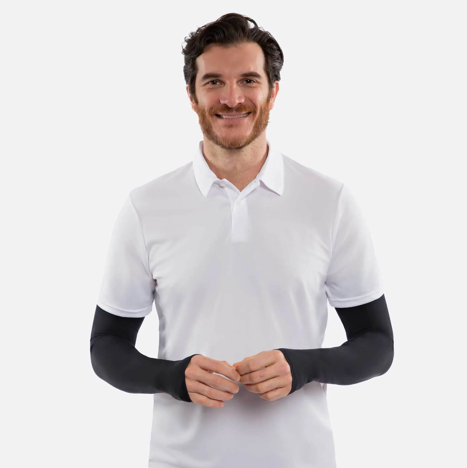 Black Sleeves with Thumbhole - Adult
