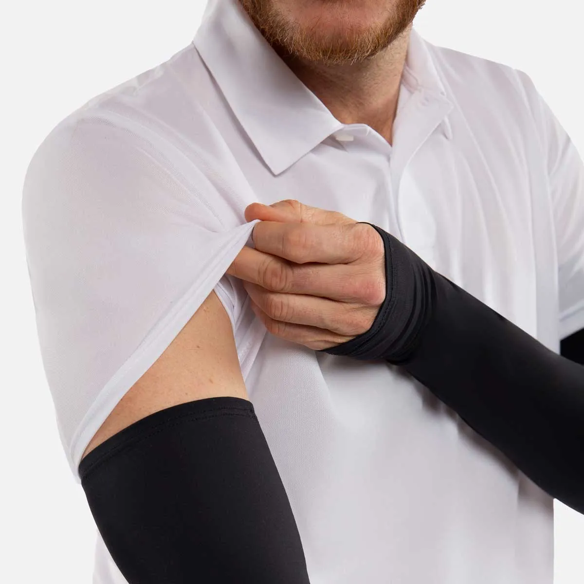 Black Sleeves with Thumbhole - Adult