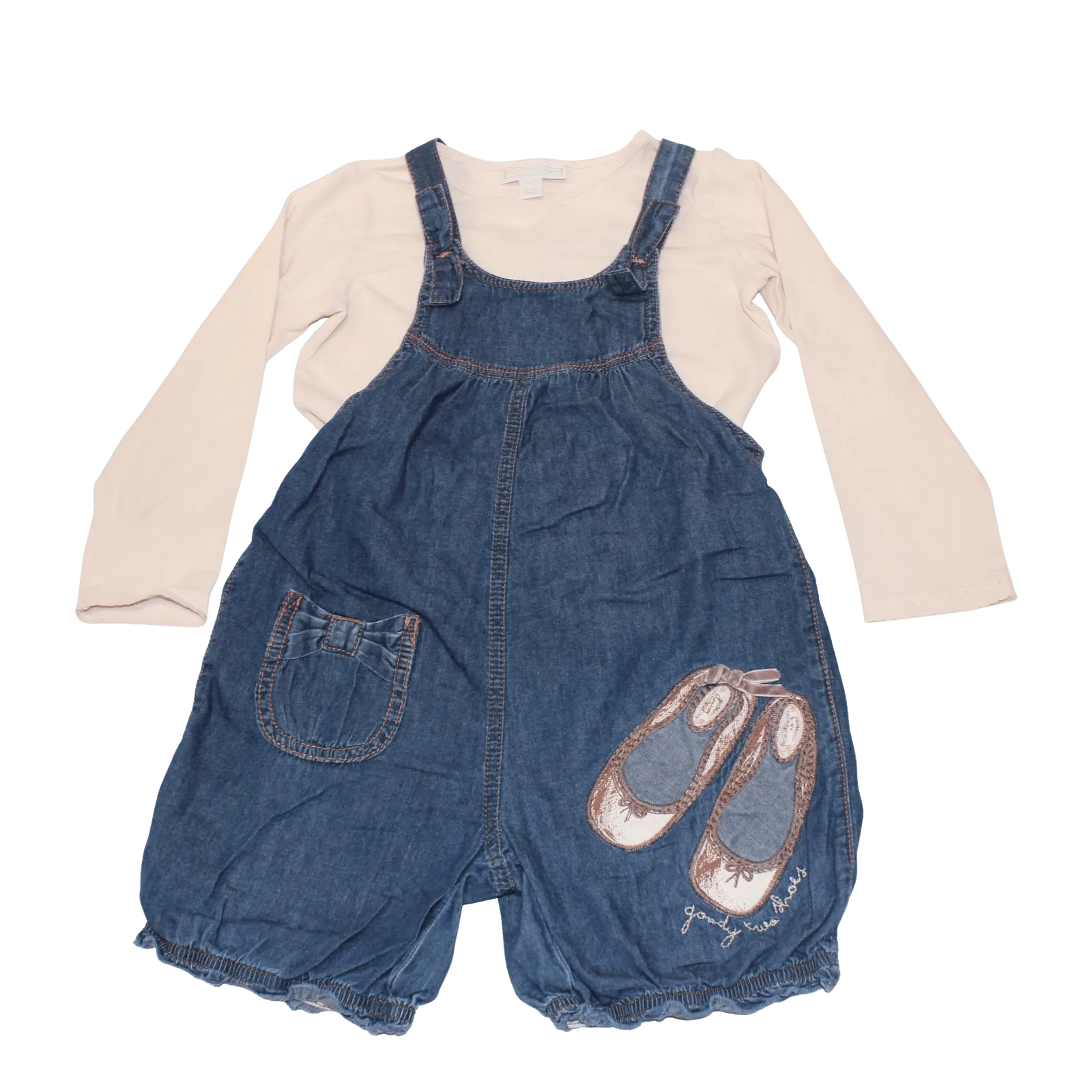 Bloomer Dungarees 'Goody Two Shoes'