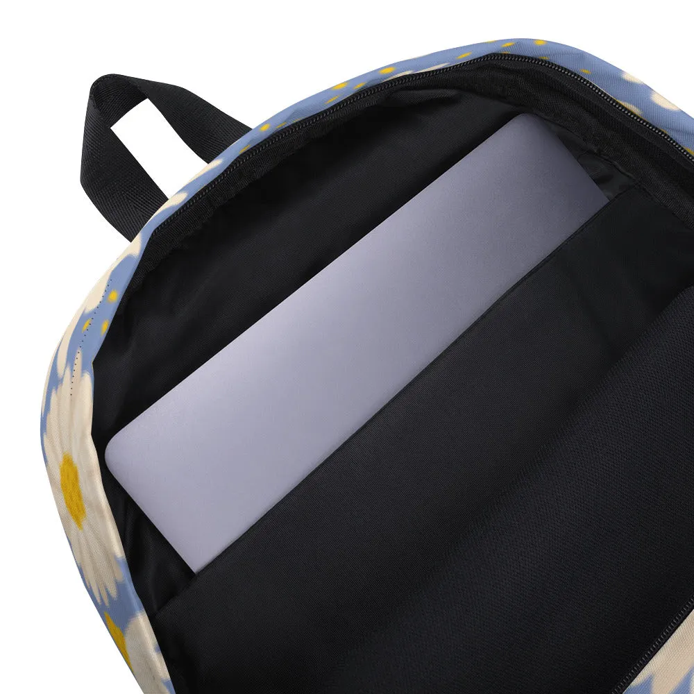 Blue Daisies Backpack - OG Hippie Chick