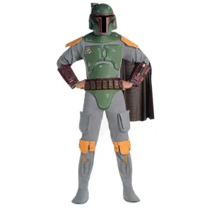 Boba Fett Star Wars Deluxe Adult Size Std