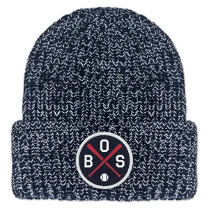 BOS Baseball Emblem Chunky Knit