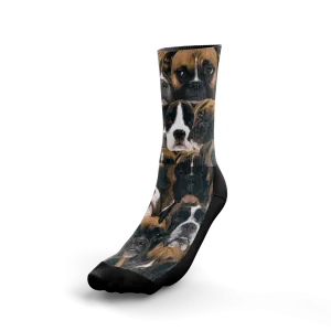 Boxers on Boxers on Boxers Crew Socks
