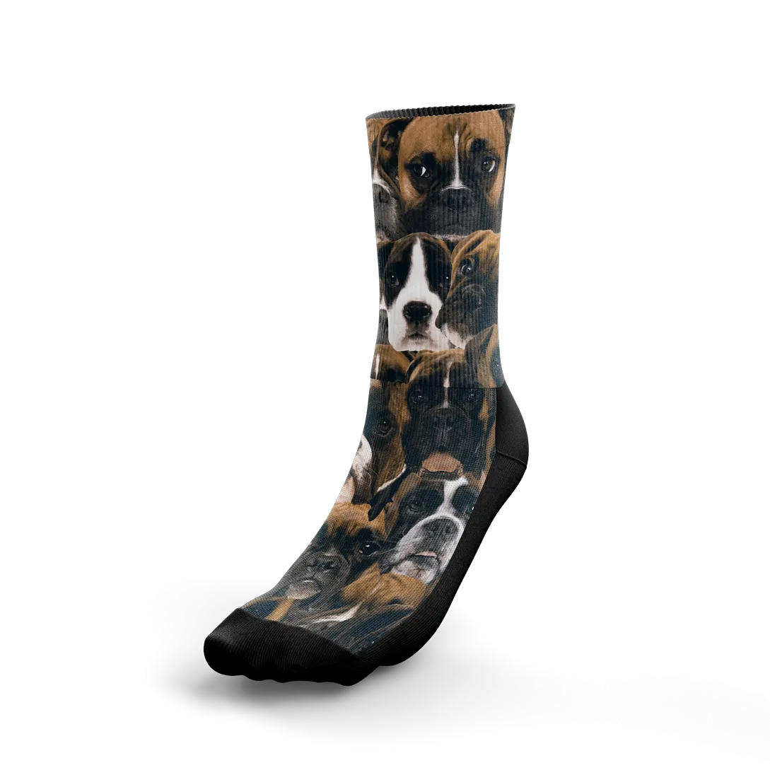 Boxers on Boxers on Boxers Crew Socks
