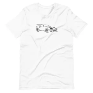 Brian's Toyota Supra Outline T-shirt