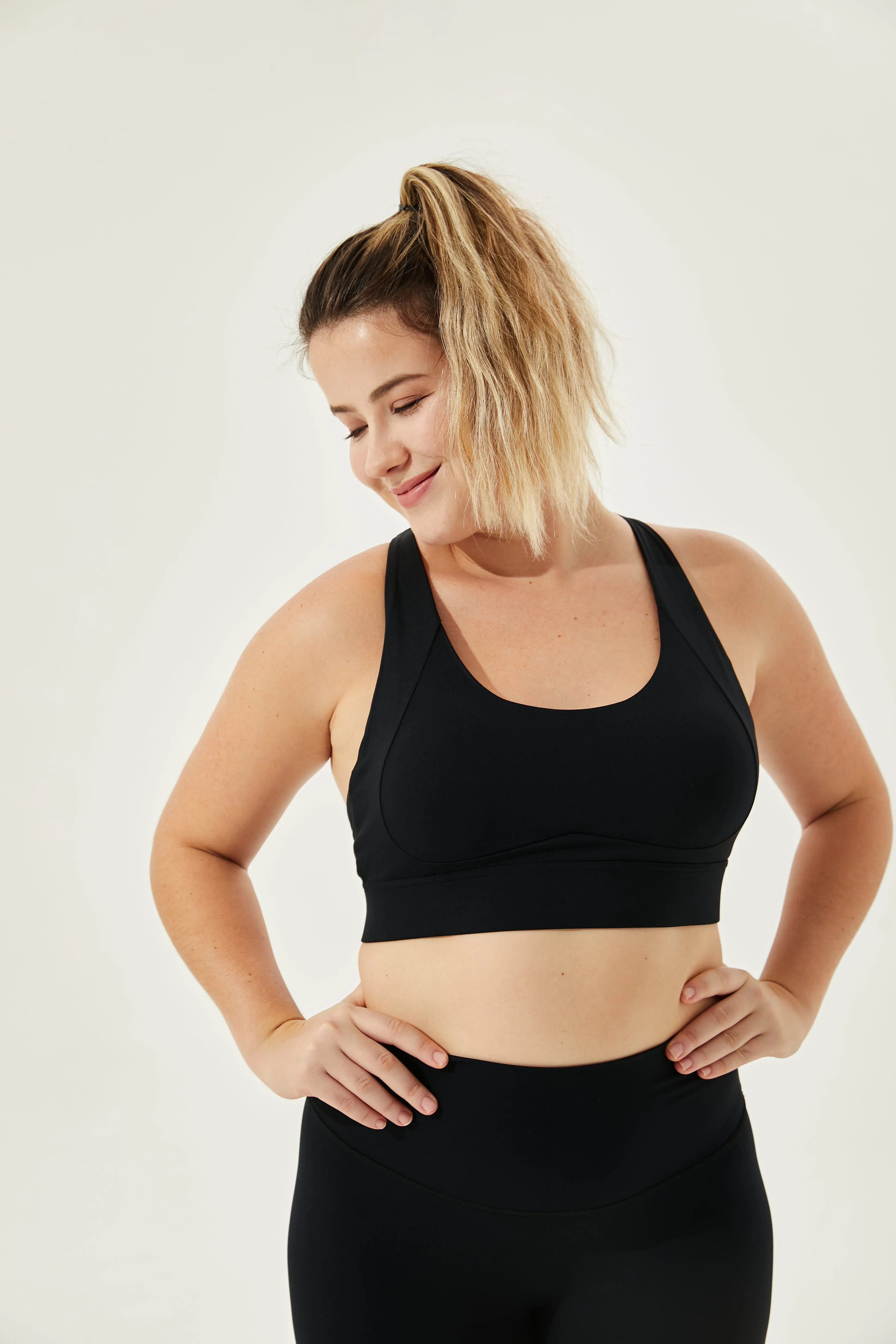 Buy 1, Get 1 Free - High Impact Buttery Soft Winsome Sports Bra With Clasps