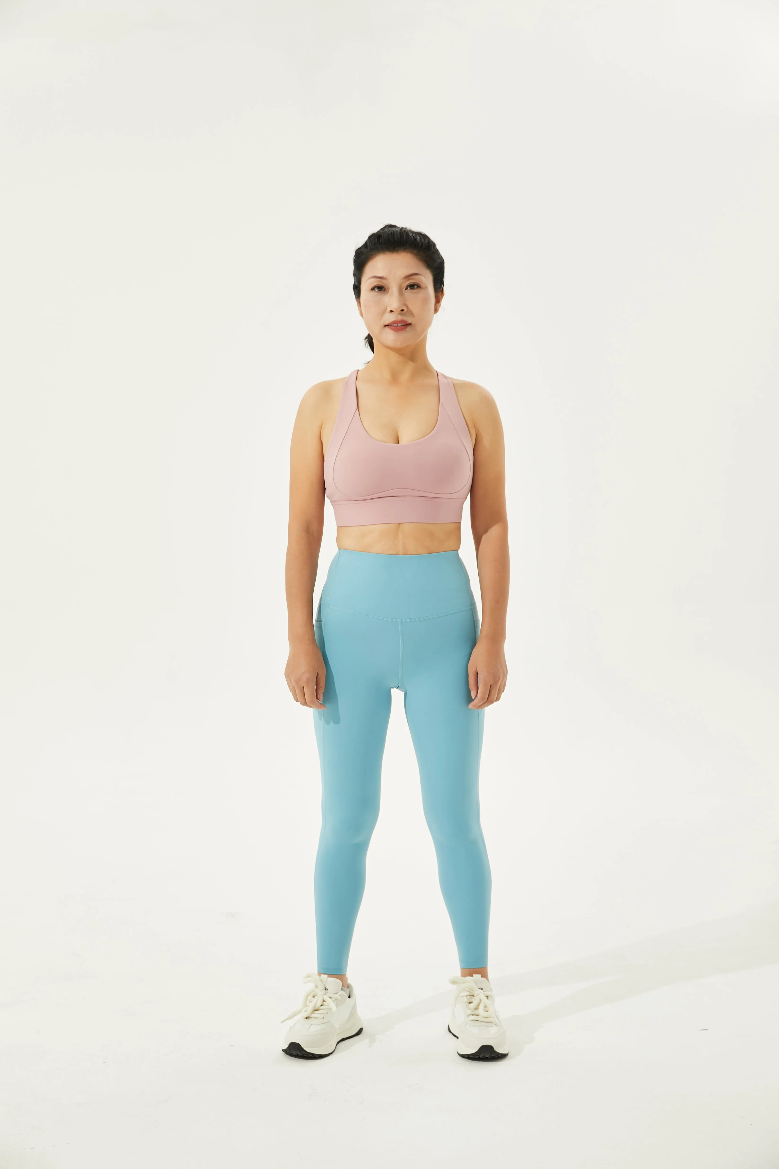 Buy 1, Get 1 Free - High Impact Buttery Soft Winsome Sports Bra With Clasps