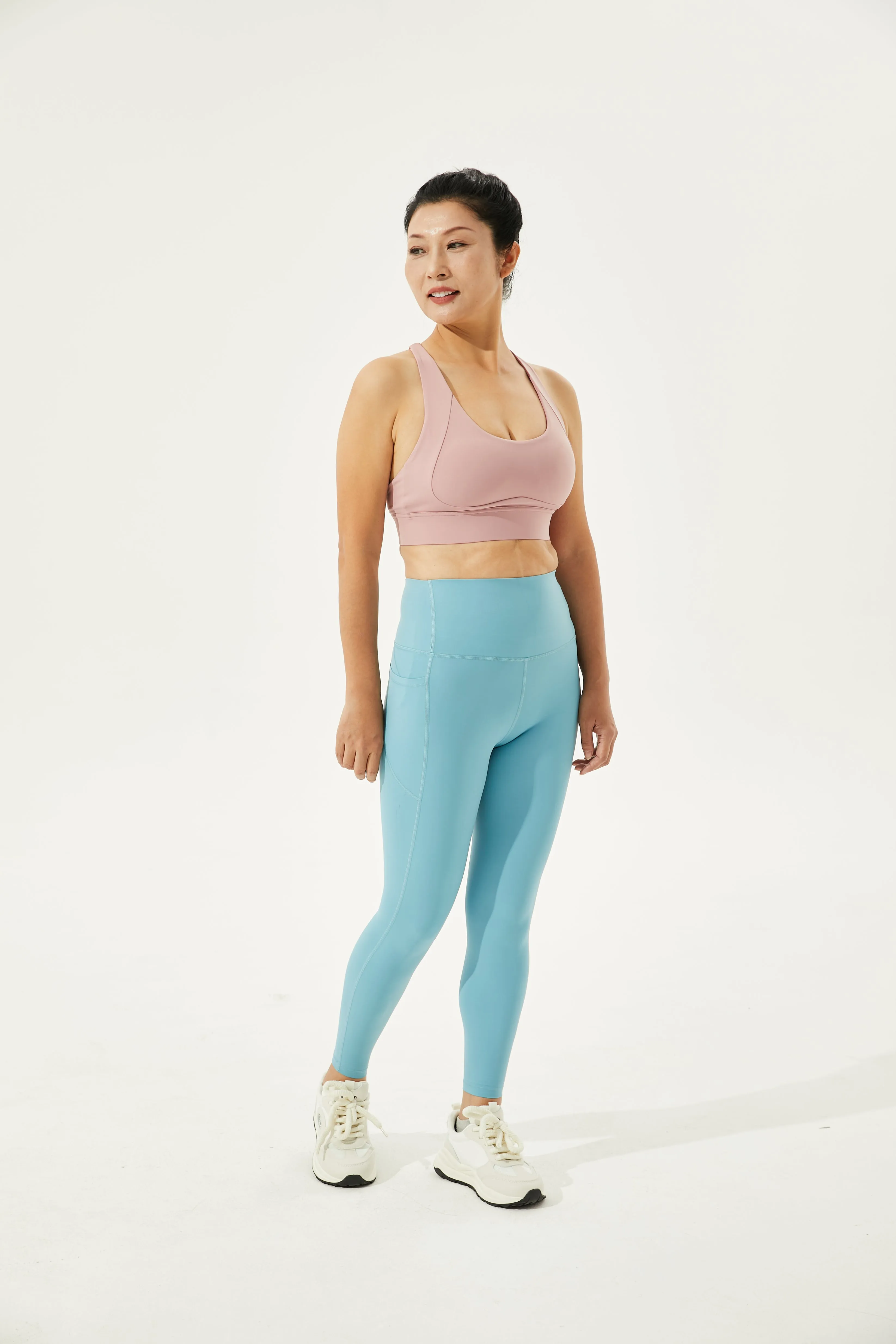 Buy 1, Get 1 Free - High Impact Buttery Soft Winsome Sports Bra With Clasps