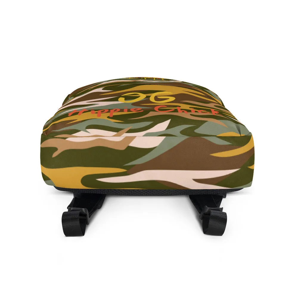 Camo Rays Backpack - OG Hippie Chick