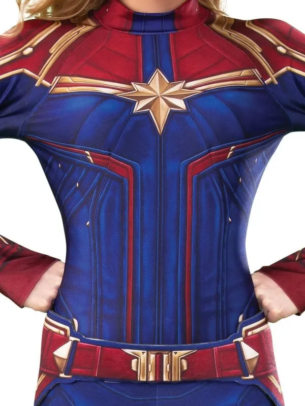 Captain Marvel Deluxe Costume, Adult