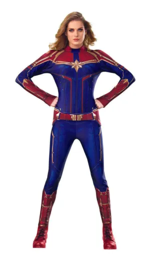 Captain Marvel Deluxe Costume, Adult