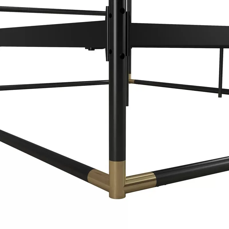 Celeste Metal Canopy Bed-King