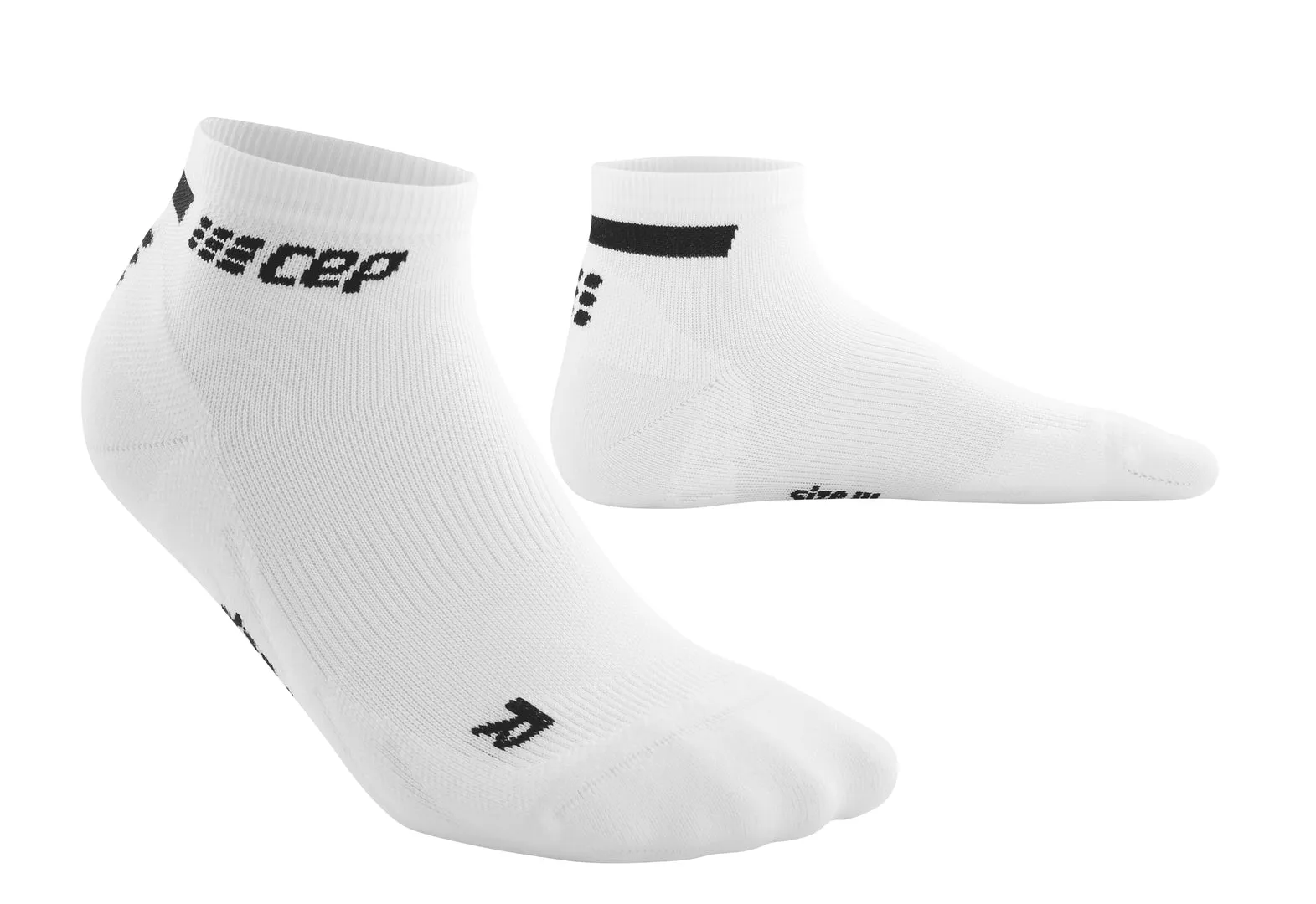 CEP Men's The Run Socks Low Cut V4 - White
