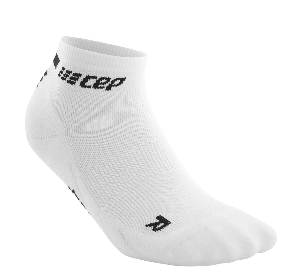 CEP Men's The Run Socks Low Cut V4 - White