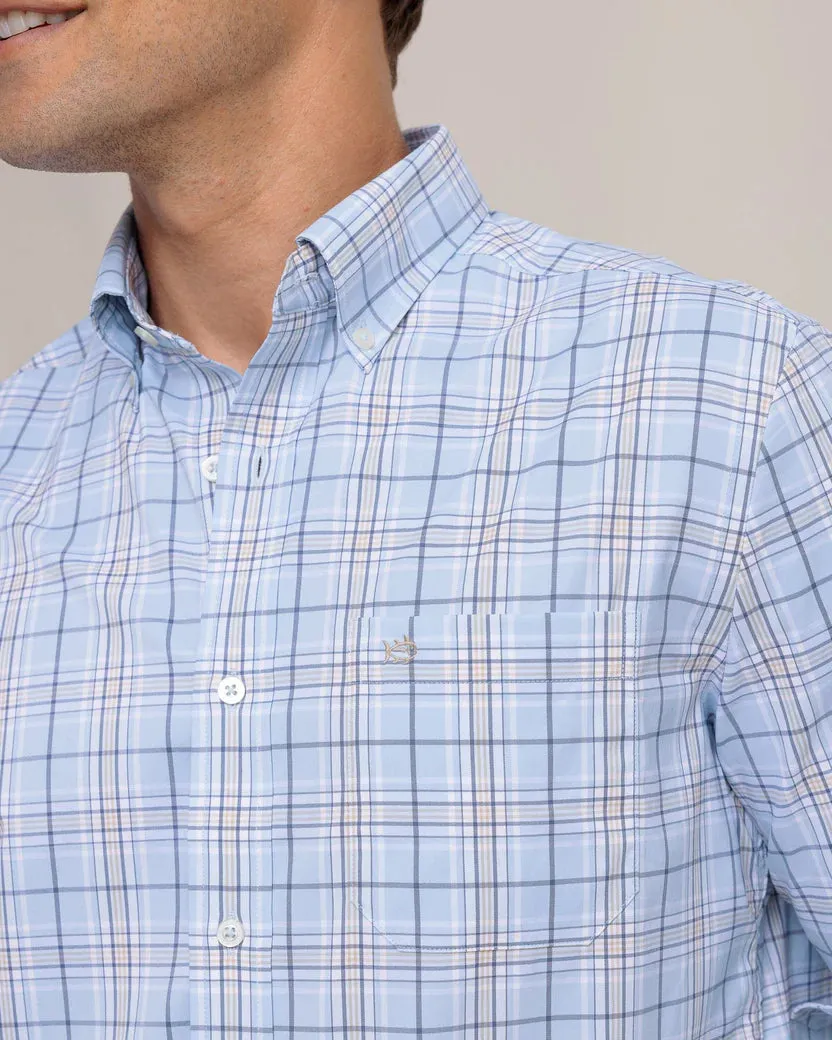 Charlesfort Plaid Sportshirt (Cerulean)