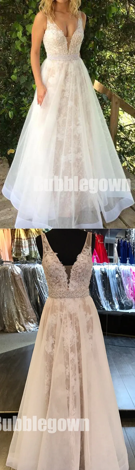 Charming V Neck Popular Inexpensive Cheap Long Prom Dresses, BGP034
