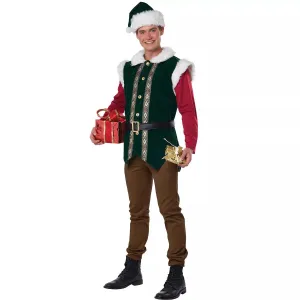 Christmas Elf Set Adult Costume
