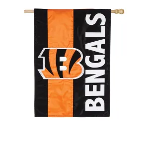 Cincinnati Bengals, Embellish Reg Flag,15sf3806