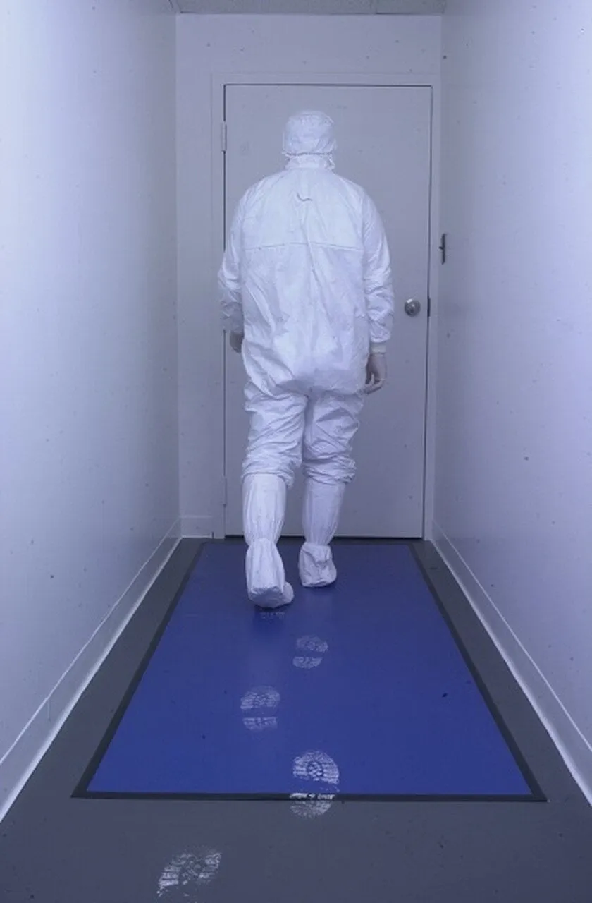 Cleanroom sticky mat 36" x 72" 4 Mats per Case