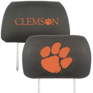 Clemson University Head Rest Cover