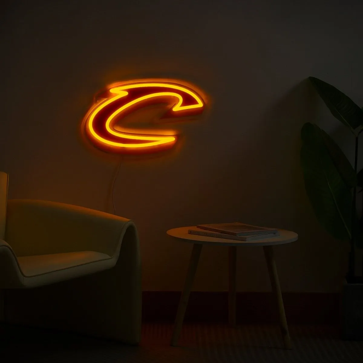Cleveland Cavaliers: Die-Cut LED Neon Sign