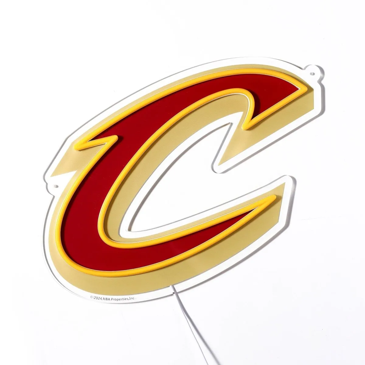 Cleveland Cavaliers: Die-Cut LED Neon Sign