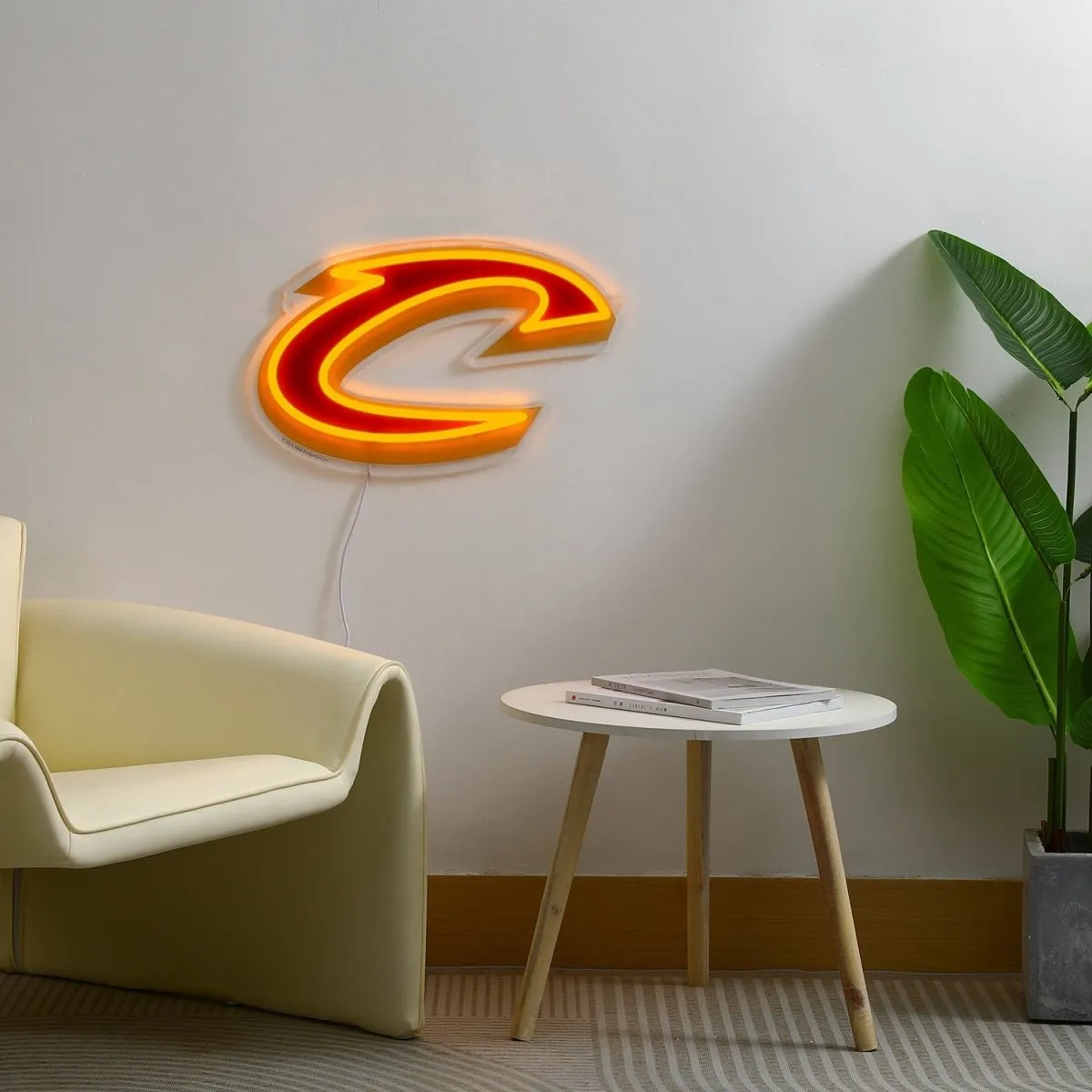 Cleveland Cavaliers: Die-Cut LED Neon Sign