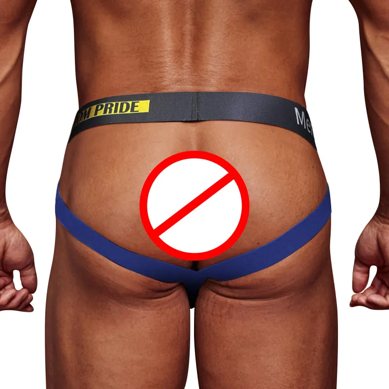 CLUB JOX PUMP PRIDE MP294 BLUE JOCKSTRAP