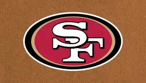 Coir Mat, 16"x28", San Francisco 49ers,2rm3826usa