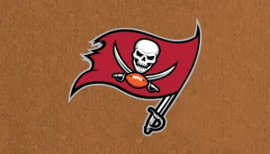 Coir Mat, 16"x28", Tampa Bay Buccaneers,2rm3829usa
