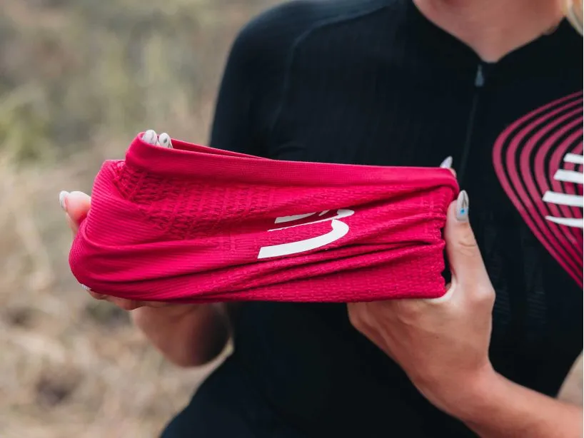 Compressport Unisex 3D Thermo Ultralight Headtube - Persian Red