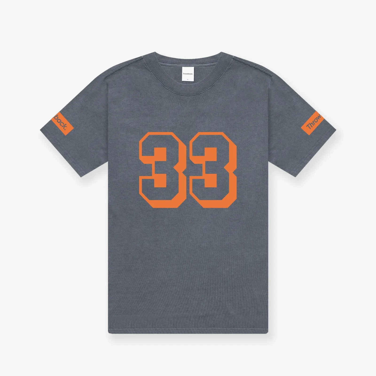 Court Capital #33 T-Shirt - Faded Obsidian