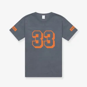 Court Capital #33 T-Shirt - Faded Obsidian