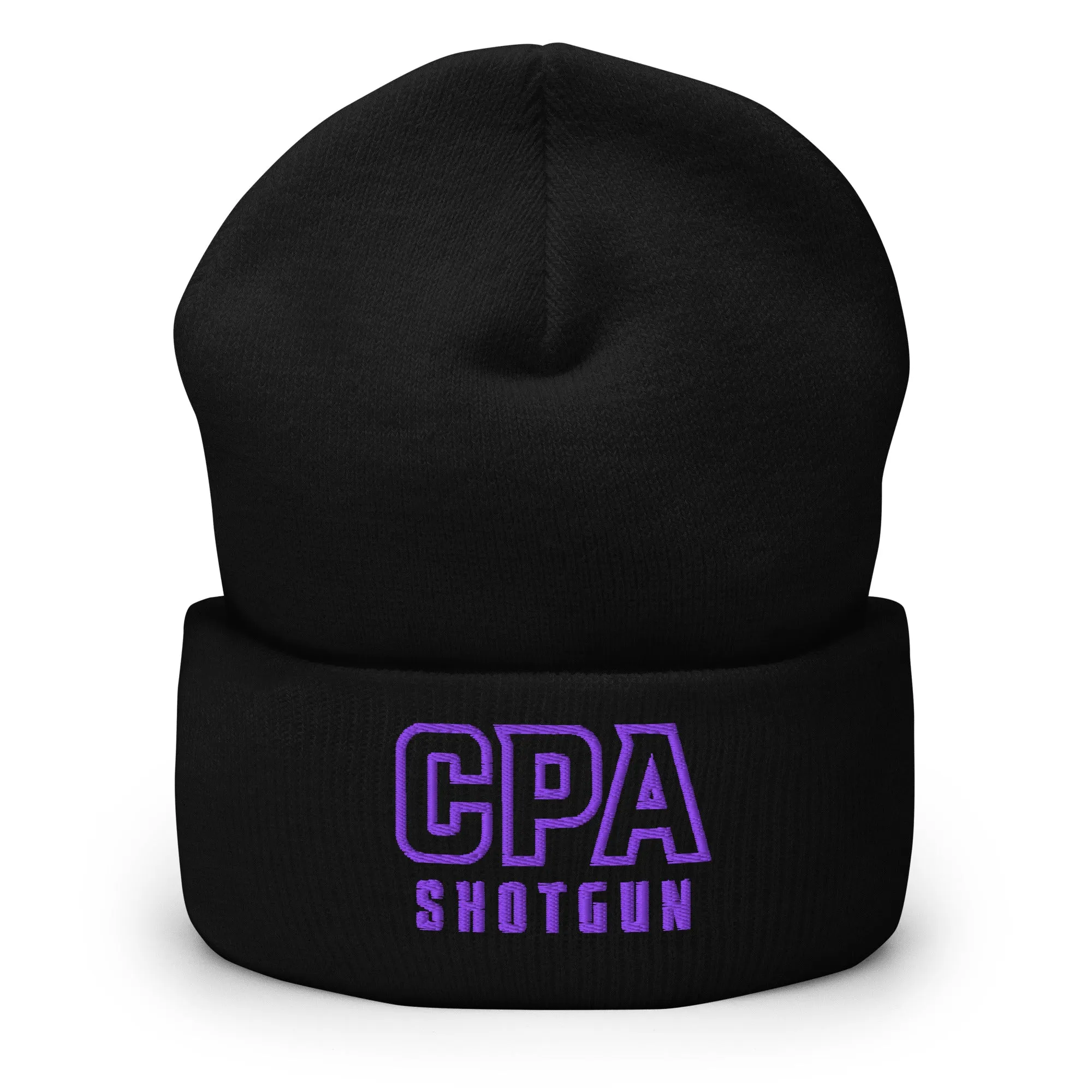 CPA Shotgun / Embroidered Cuffed Beanie