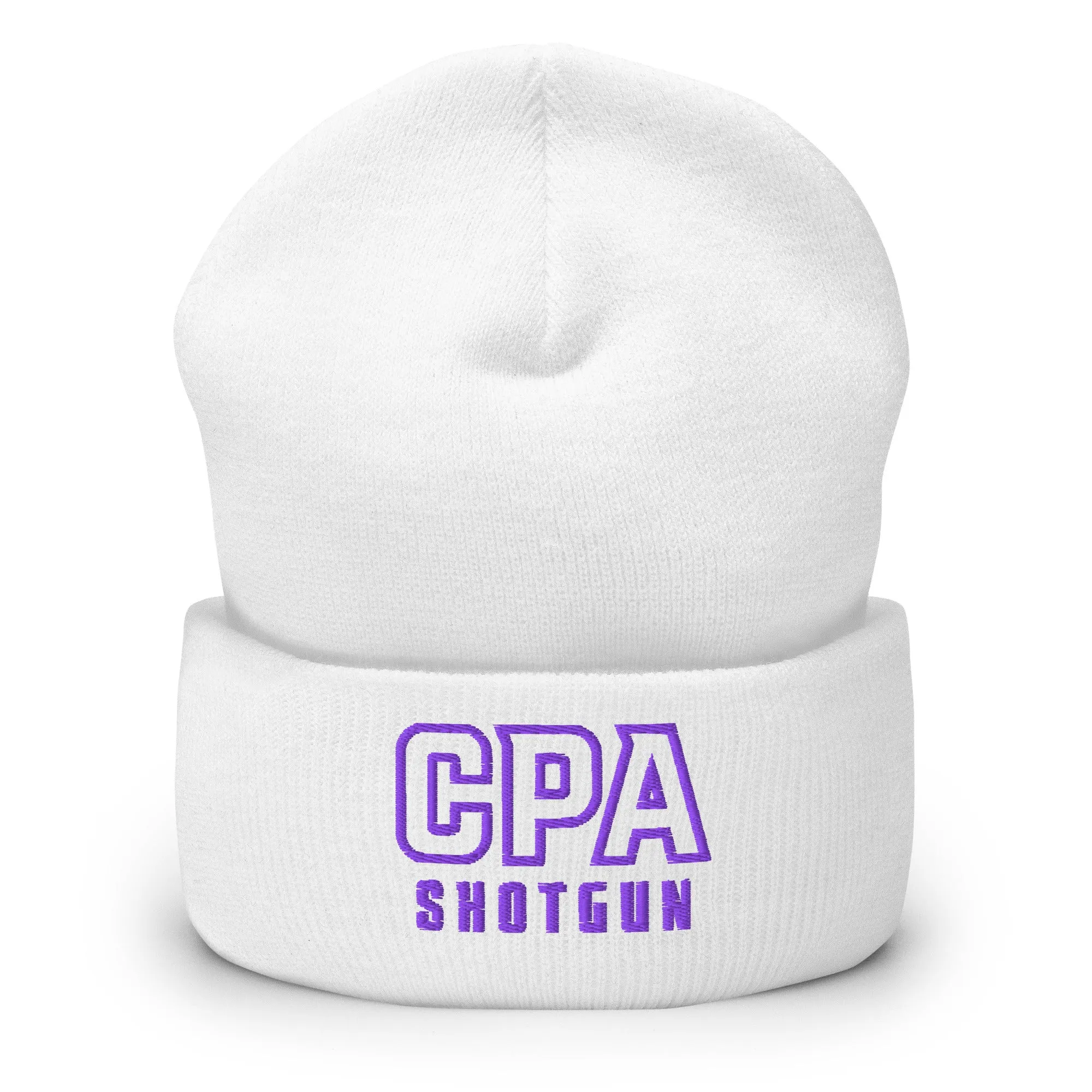 CPA Shotgun / Embroidered Cuffed Beanie