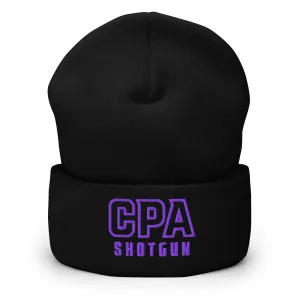 CPA Shotgun / Embroidered Cuffed Beanie