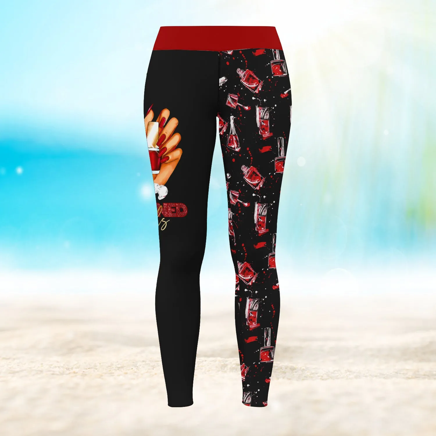 Crowned Nails 3D Legging Manicurist Gift Tad 12