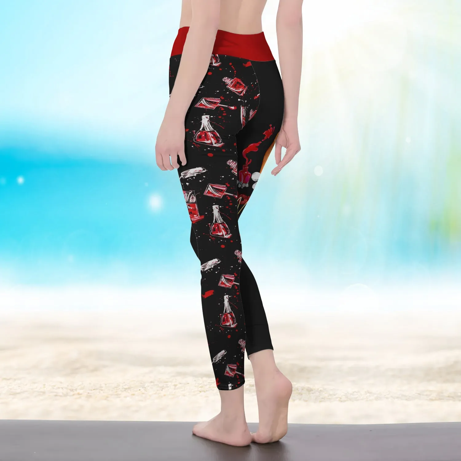 Crowned Nails 3D Legging Manicurist Gift Tad 12