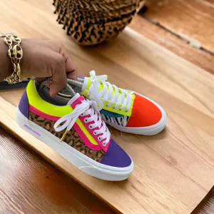 Custom Animal Print Vans