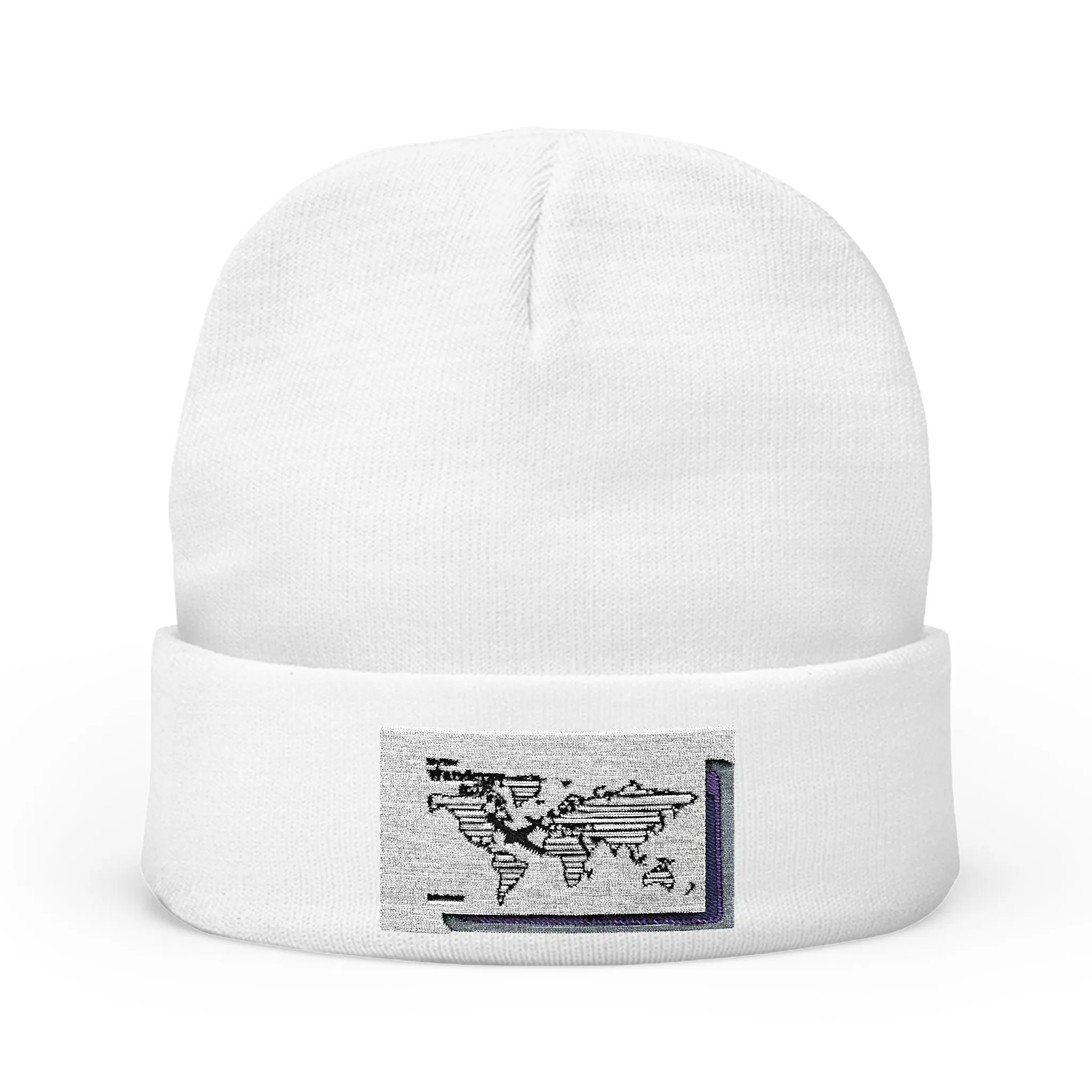 Custom Embroidered Knit Beanie - Warm & Stylish Winter Accessory