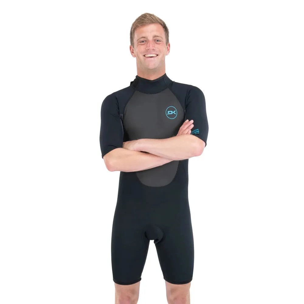 DAKINE QUANTUM 2MM BACK ZIP BLACK