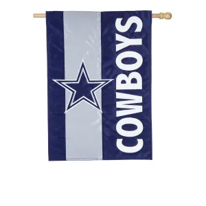 Dallas Cowboys, Embellish Reg Flag,15sf3808