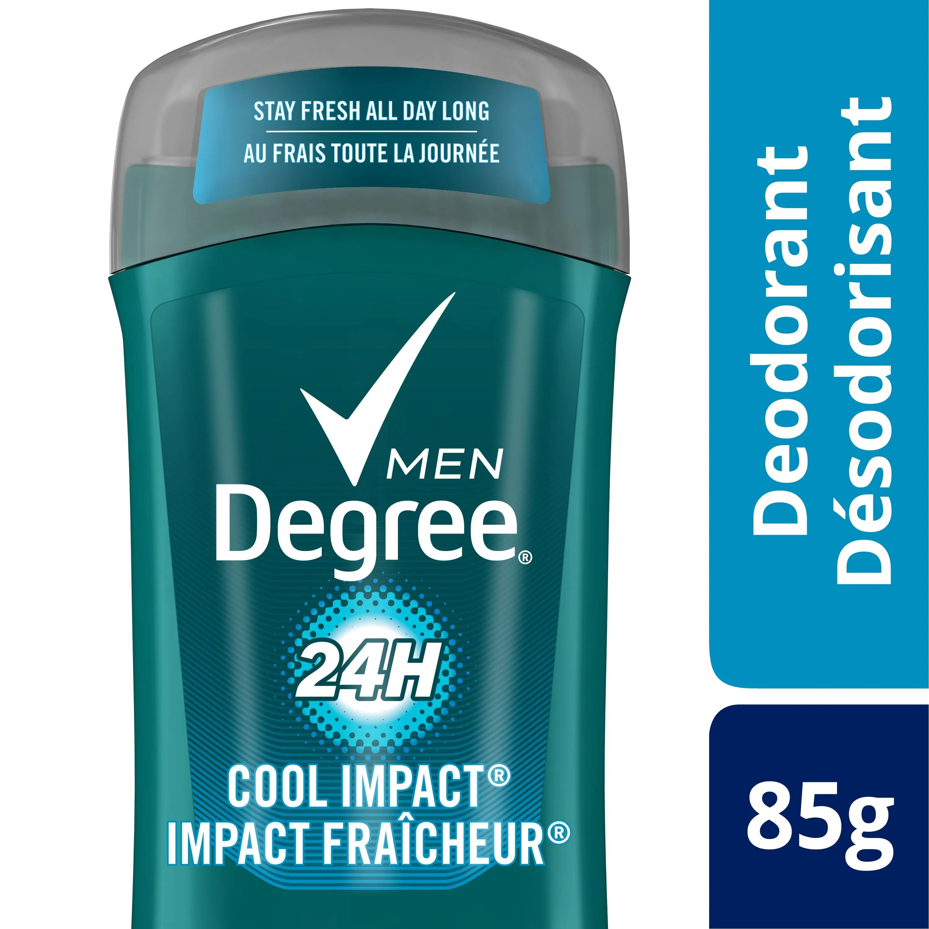 Degree Men Cool Impact Antiperspirant Deodorant Stick 85g