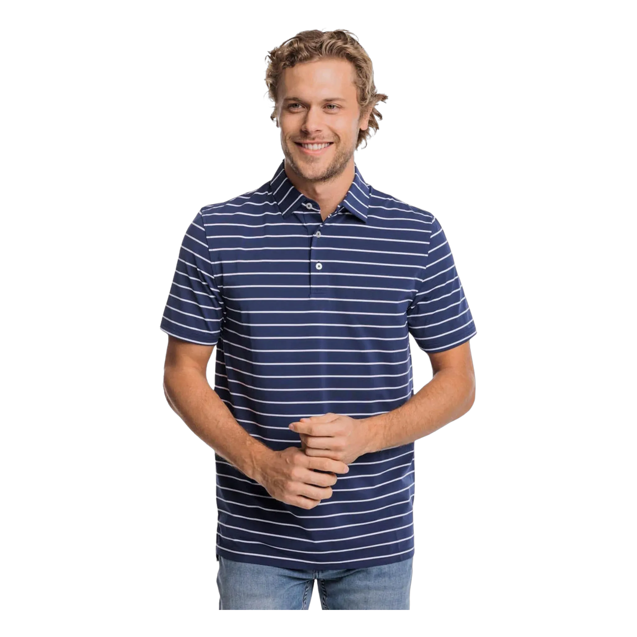 Desmond Stripe Polo