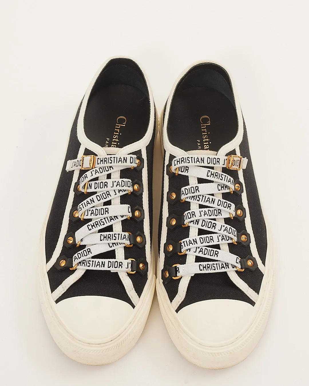 Dior Black Fabric Walk'N Dior Sneaker - 39