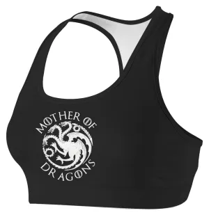 Dragon mom Mother of Dragons TRAINING PRO WOMEN SPORTS BRA