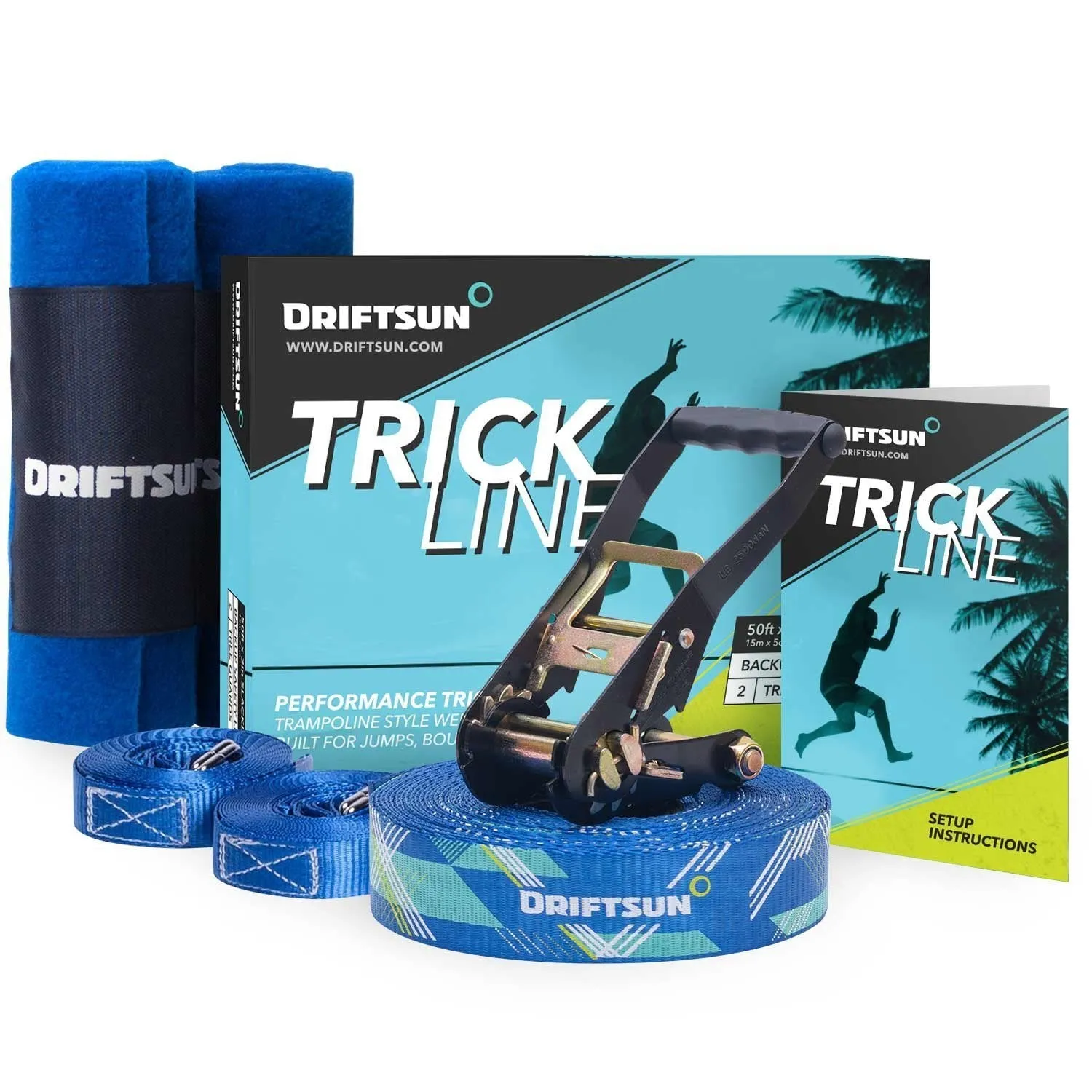 Driftsun 50ft Complete Trickline Intermediate Kit
