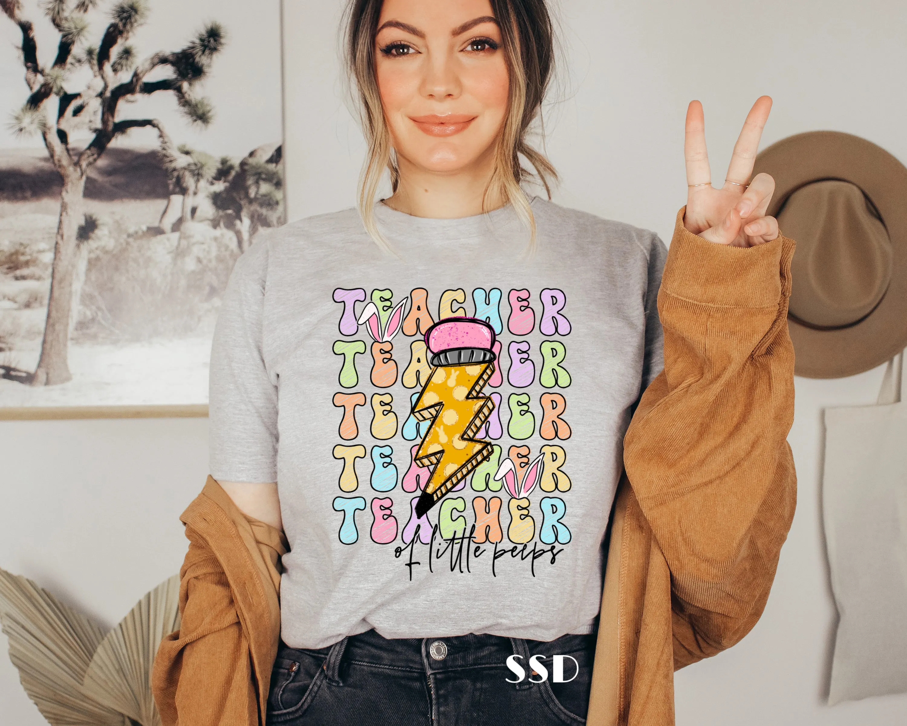 *DTF* Teacher of Little Peeps Transfer