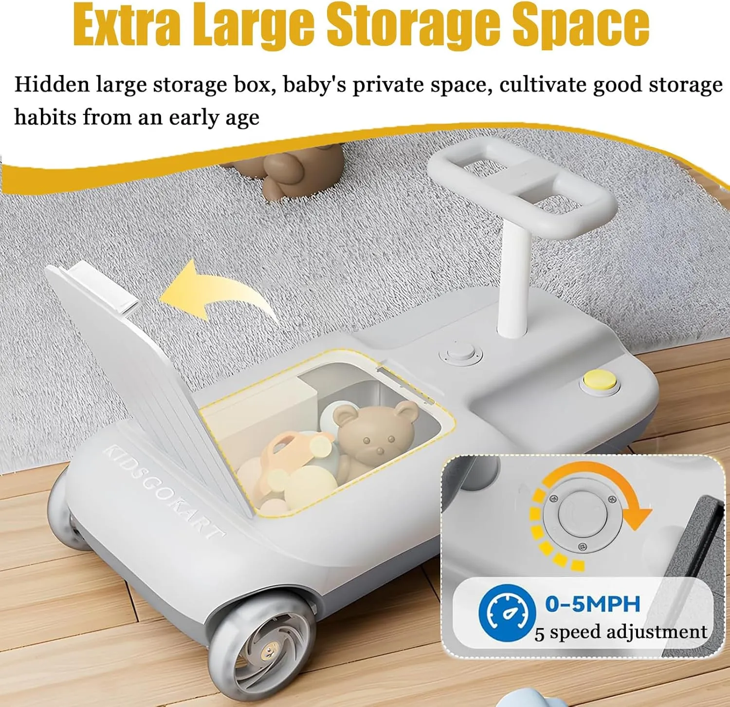 Electric Cleaning Go Kart
