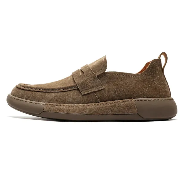 ElegantFootwear Leichte Wildleder-Mokassins für Männer